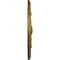Ekena Millwork Alexa Ceiling Medallion (Fits Canopies up to 5 5/8"), 30 3/4"W x 21 1/4"H x 3 7/8"ID x 1 5/8"P, Gold CM21X30ALGLS - alternate 3
